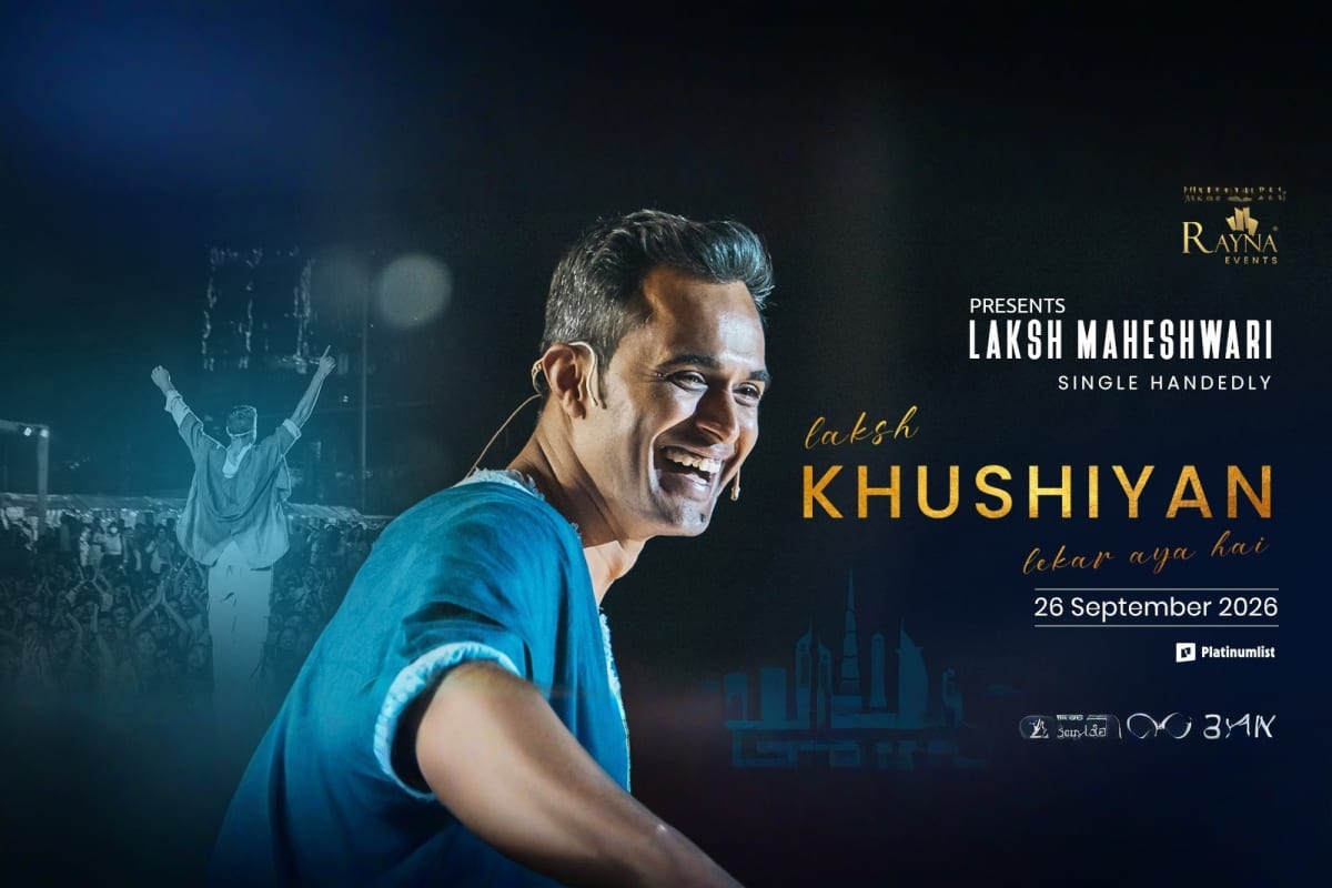 Khushiyan Live Storytelling Experience with Laksh Maheshwari In Dubai