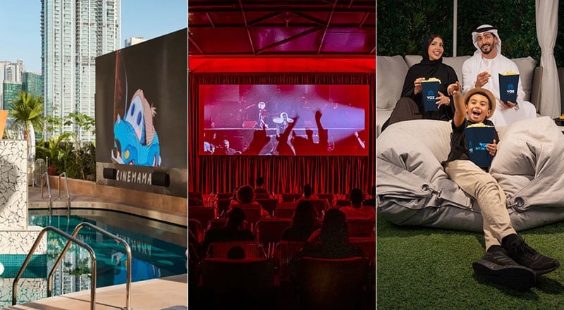 Outdoor cinemas in Dubai: Where to watch movies under the stars
