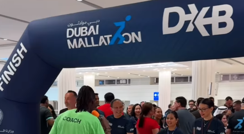 Dubai Airport is hosting free Mallathon walks throughout August