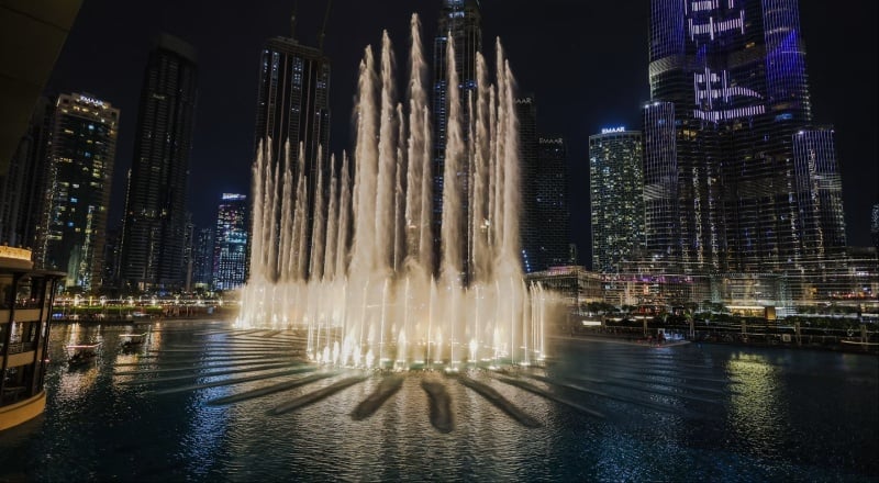 Dubai Fountain resumes with adjusted shows