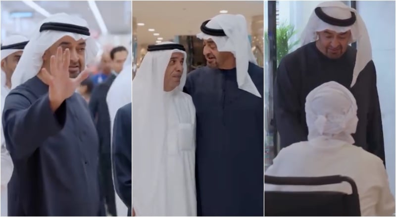 UAE President Sheikh Mohamed meets residents in Abu Dhabi