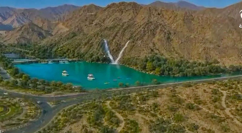Al Freish Lake: everything we know about Kalba’s new waterfall lake in Sharjah